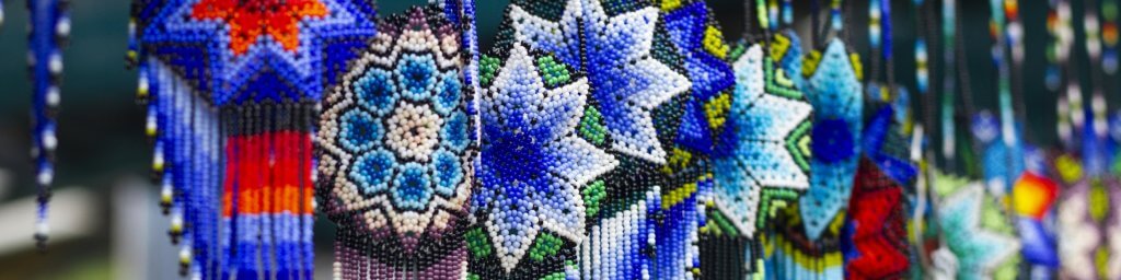 Mexican beaded necklaces