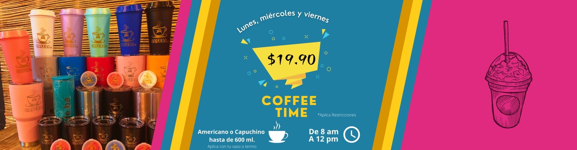 Café Acapulco Caféba Banner