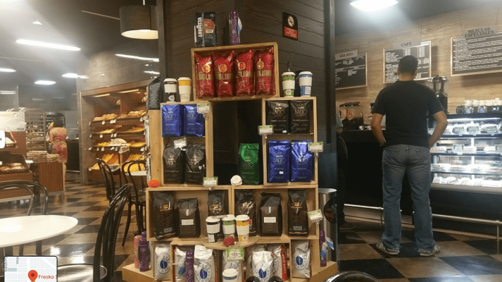 Fresko La Comer Coffee Section