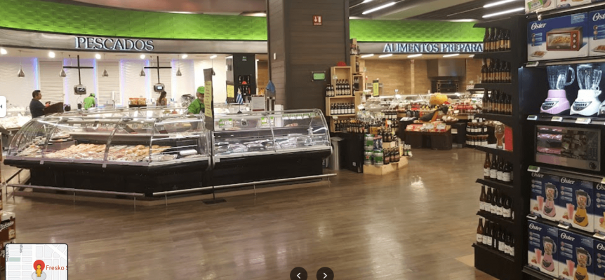 Fresko La Comer Fish and Liquor Sections