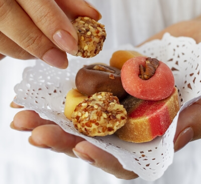 A variety of Mexican homemade candy